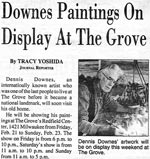 Dennis Downes News Articles