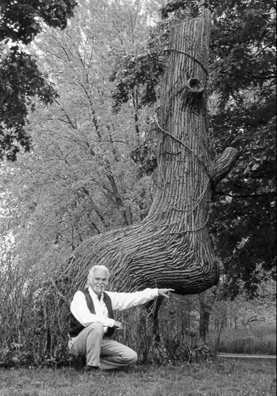 16 foot bronze sculpture