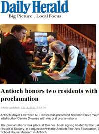 click here to read Dennis Downes News Articles